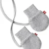 Zutano Cozie Fleece Mitten - Heather Gray