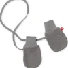 Zutano Cozie Fleece Mitten - Gray